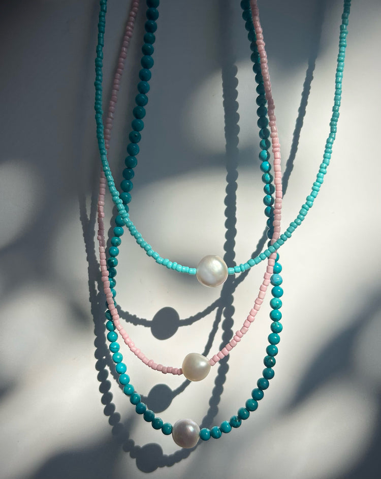 Fresh water pearl - Pretty in Pink