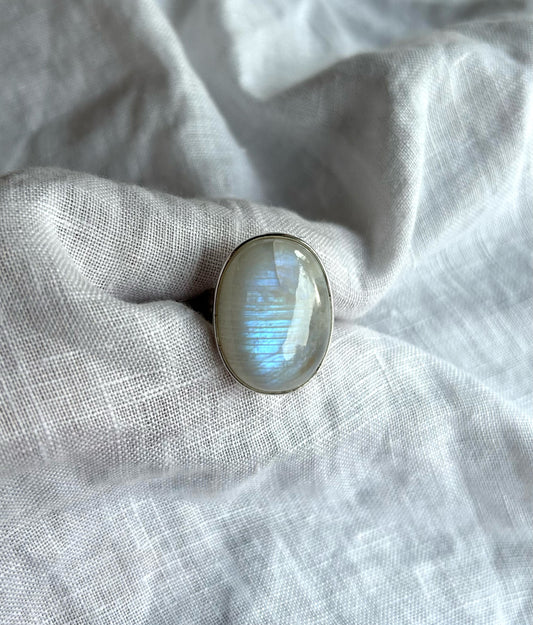 Moonstone - You are Cherished ring