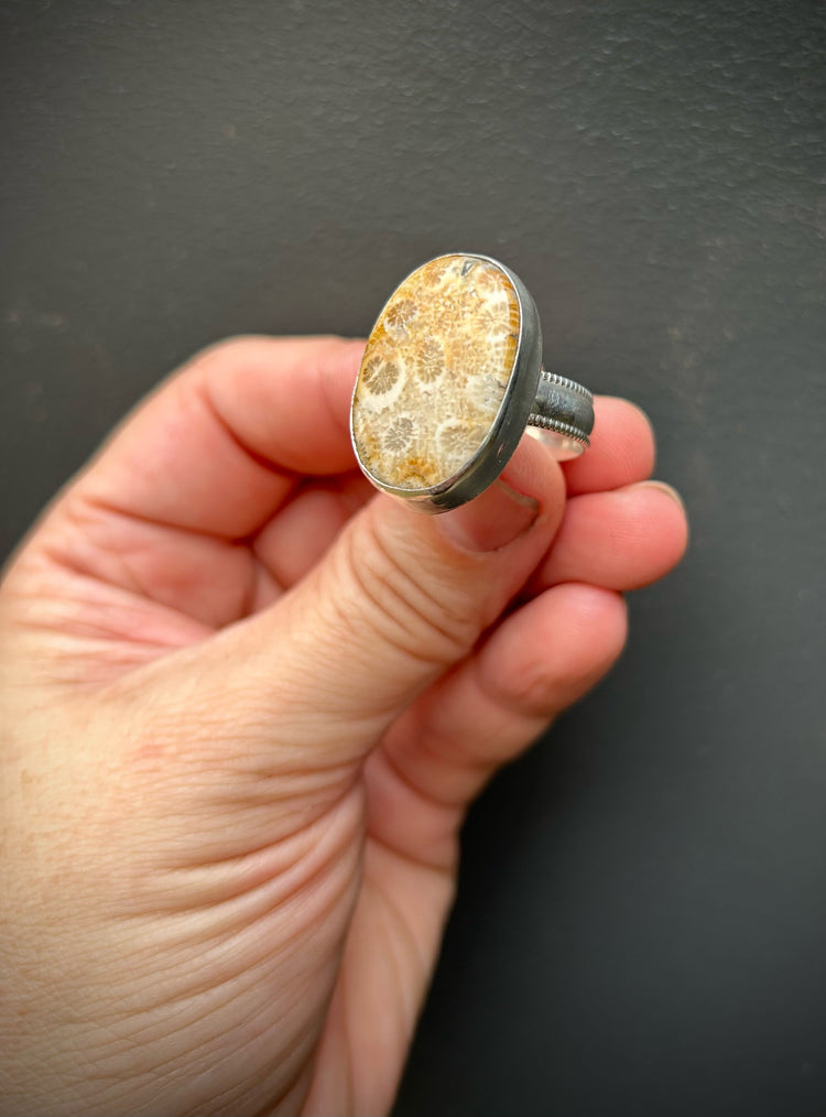 Fossil ring - #3
