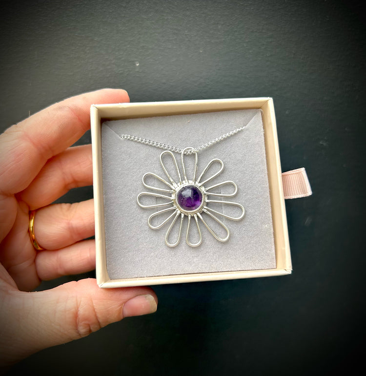Spring Flowers - Amethyst