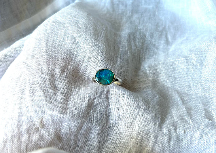 Boulder Opal - Mystical Blue