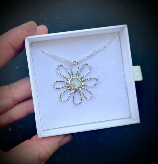 Spring Flowers - Moonstone